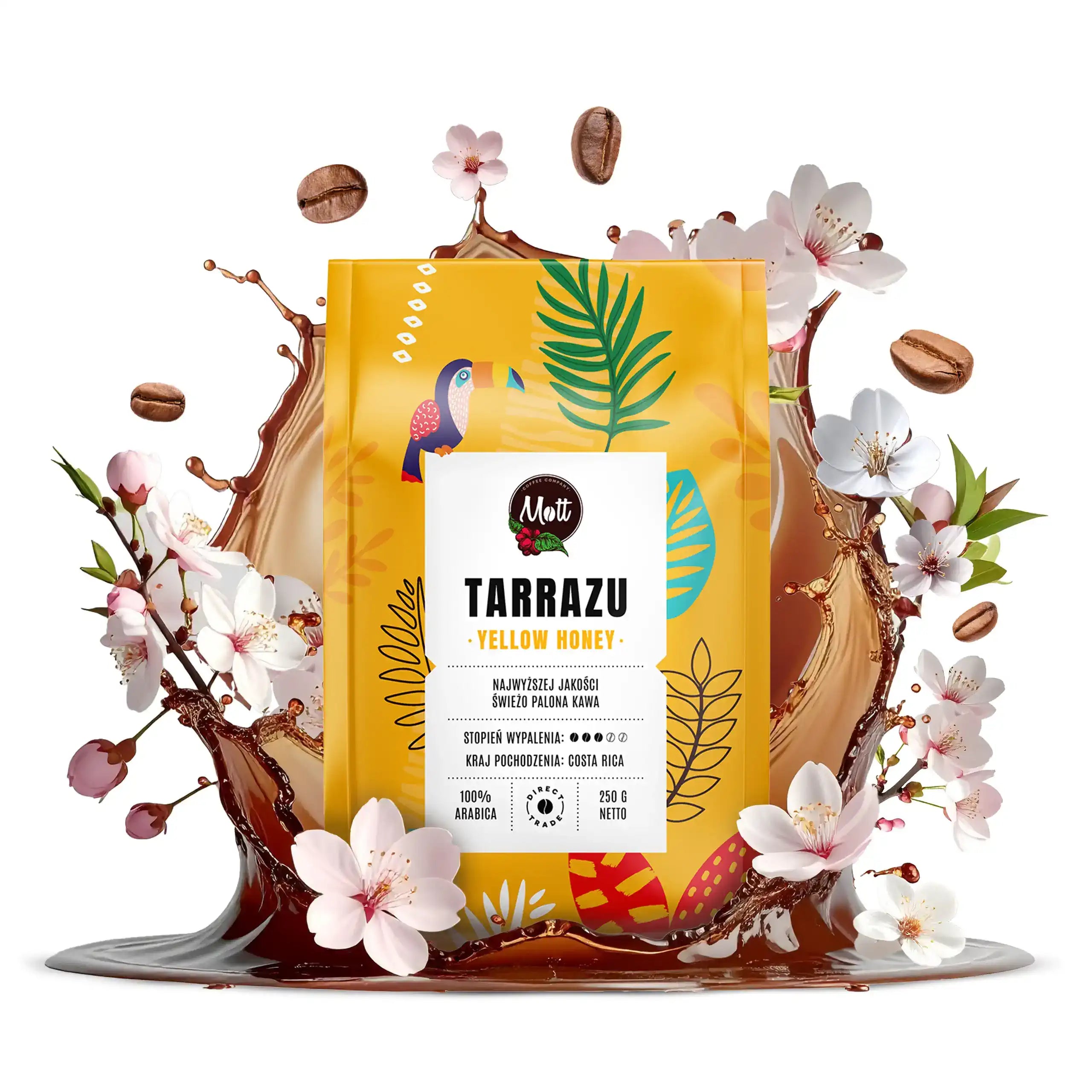 Tarrazu Yellow Honey - Kawa ziarnista 250g - Mott Coffee
