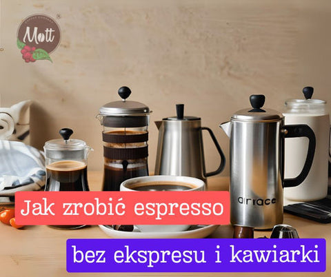 Jak zrobić espresso bez ekspresu