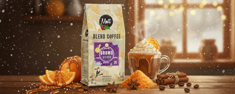 Przepis na kawę ze słonym karmelem i pomarańczą