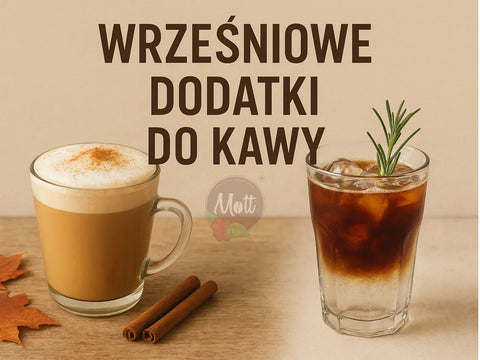 Wrześniowe dodatki do kawy – od dyniowego ciepła po orzeźwiający tonic