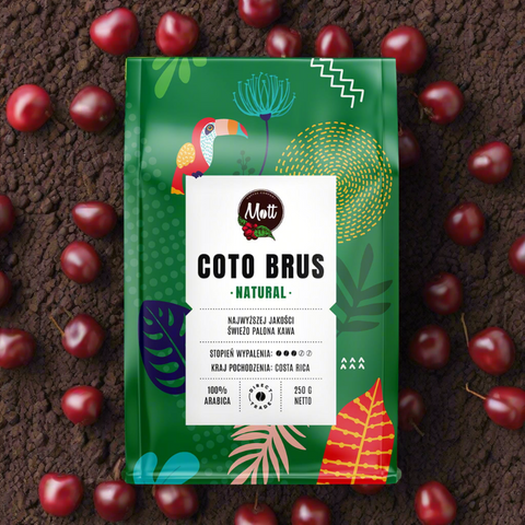 Coto Brus Natural - Kawa ziarnista 250g