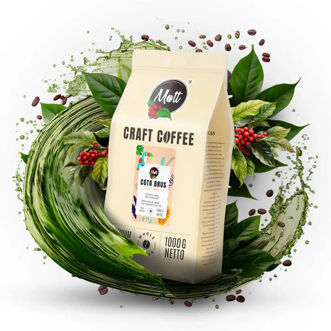 Kawa ziarnista Coto Brus White 1 kg - Mott Coffee