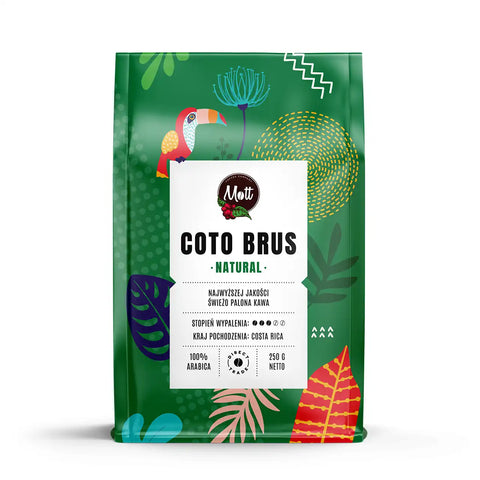 Kawa ziarnista Coto Brus Natural 250g - Mott Coffee