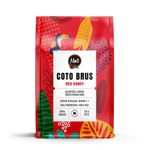 Kawa ziarnista Coto Brus Red 250g - Mott Coffee