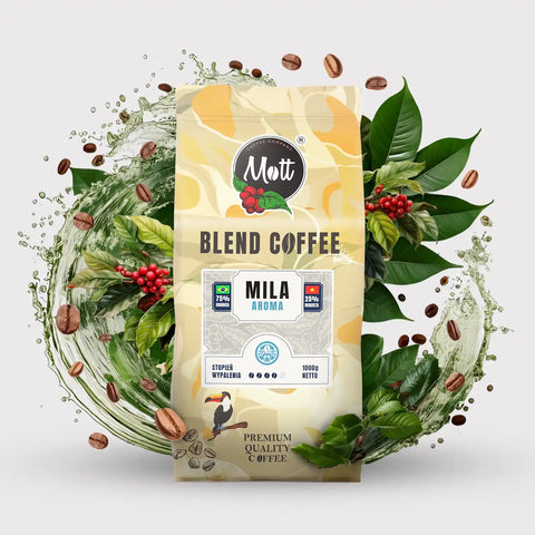 Kawa ziarnista Mila Aroma 1 kg -  Mott Coffee