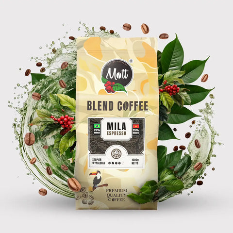 Kawa ziarnista Mila Espresso 1 kg -  Mott Coffee