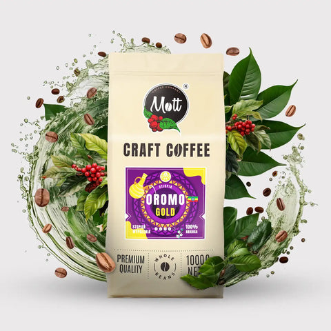 Kawa ziarnista Oromo Gold 1 kg - Mott Coffee