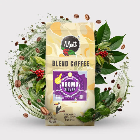 Kawa ziarnista Oromo Silver 1 kg -  Mott Coffee