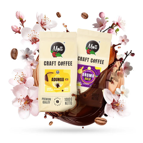 Zestaw kaw ziarnistych Adungu + Oromo Gold - Mott Coffee