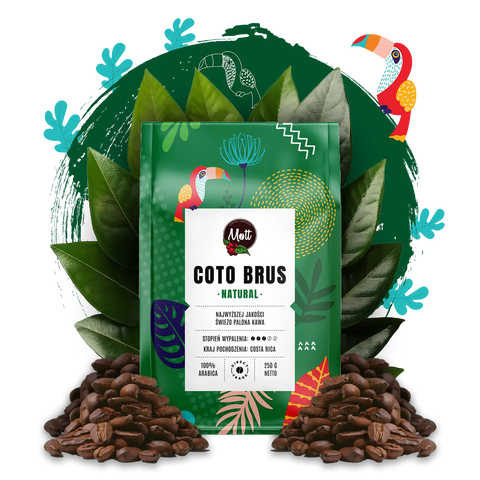 Coto Brus Natural - Coffee beans 250g