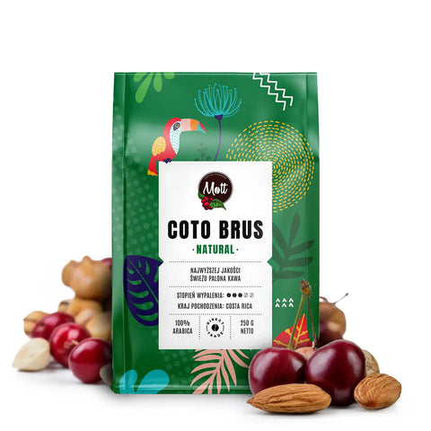 Kawa ziarnista Coto Brus Natural 250g - Mott Coffee