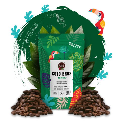 Kawa ziarnista Coto Brus Natural 100g - Mott Coffee