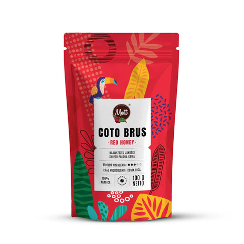Kawa ziarnista Coto Brus Red 100g - Mott Coffee