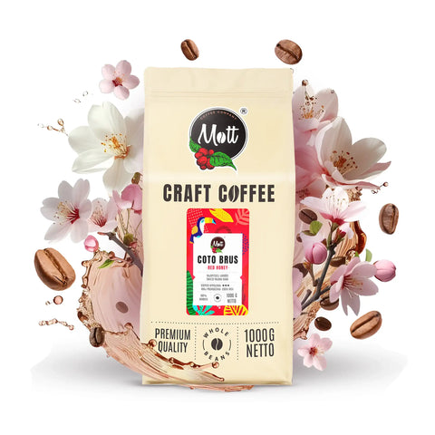 Coto Brus Red Honey - kawa ziarnista 1000g