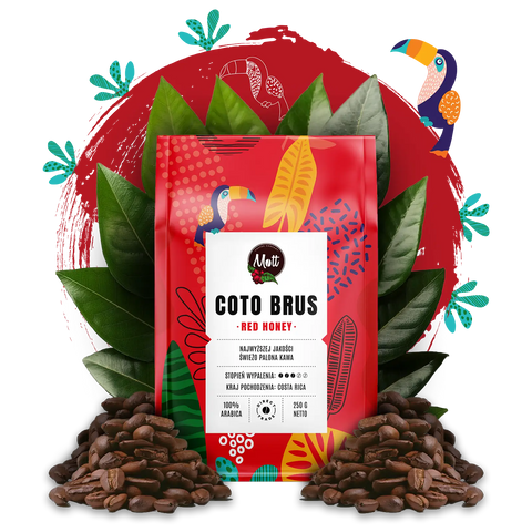 Coto Brus Red Honey - Kawa ziarnista 250g