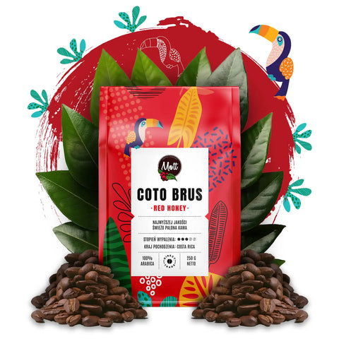 Kawa ziarnista Coto Brus Red 250g - Mott Coffee