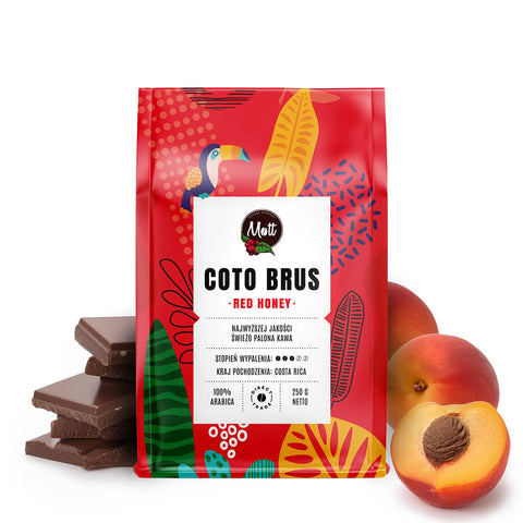 Coto Brus Red Honey - Kawa ziarnista 250g - MottCoffee.com