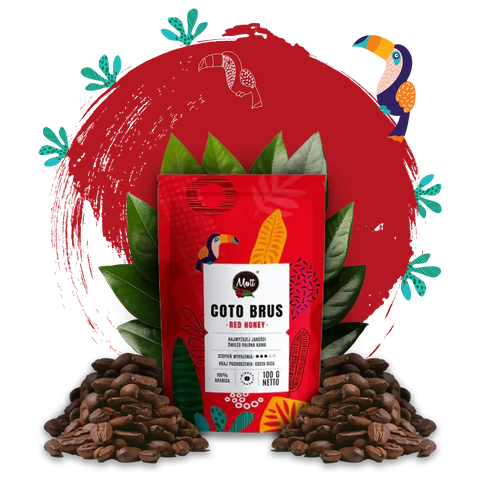 Coto Brus Red Honey - Kawa ziarnista 100g - MottCoffee.com