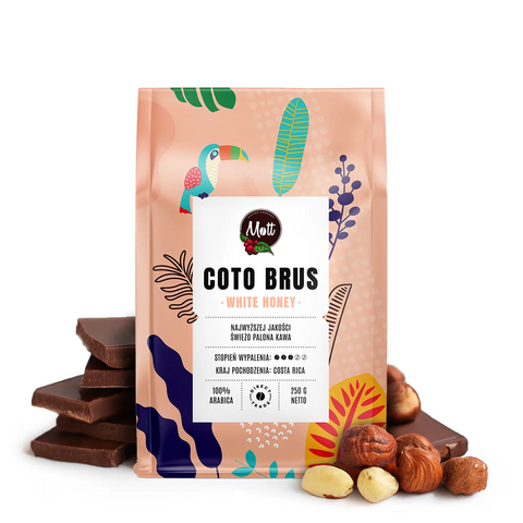 Coto Brus Weißer Honig - Kaffeebohne 250g