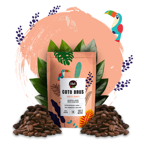 Coto Brus White Honey - Kawa ziarnista 100g - MottCoffee.com