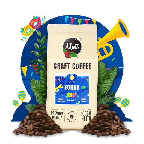 Kawa ziarnista Forro 1 kg -  Mott Coffee