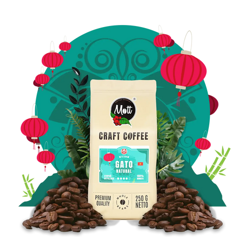 Kawa ziarnista Gato 250g -  Mott Coffee