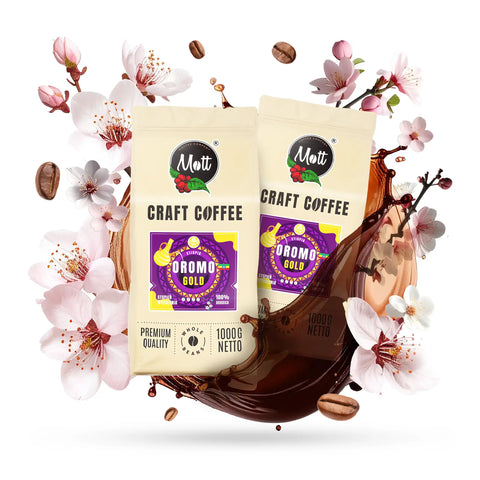 Zestaw kaw ziarnistych 2x Oromo Gold - Mott Coffee