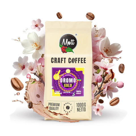 Oromo Gold - kawa ziarnista 1000g