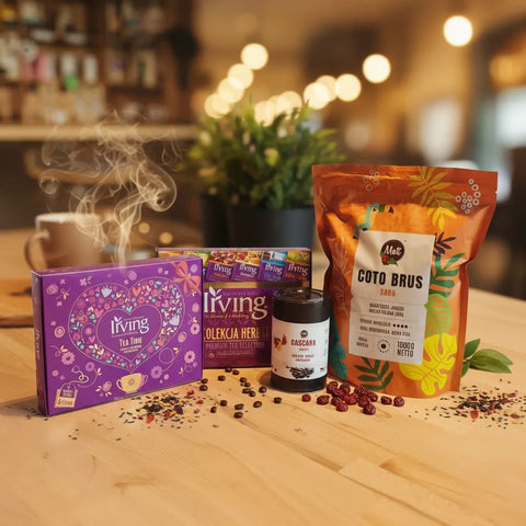 Zestaw prezentowy z kawą Saba 1kg Mott Coffee