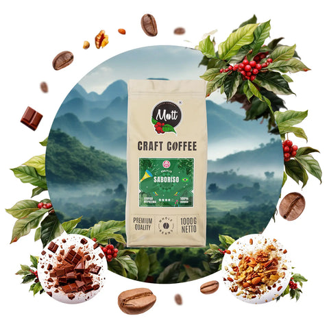 Saboriso - Kawa ziarnista 1000g - MottCoffee.com