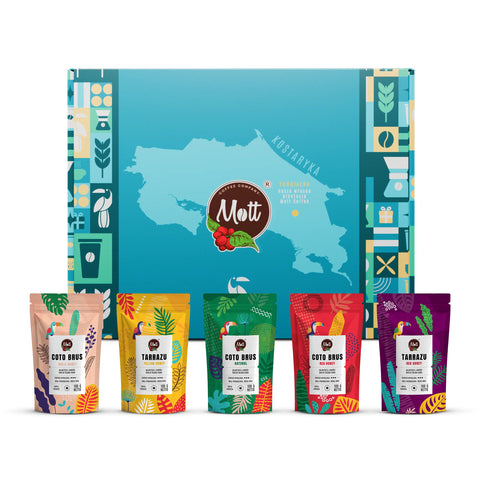 zestaw z pudełkiem 5x100